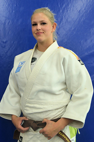 Anja Gimbel 1. Kyu, +70 kg