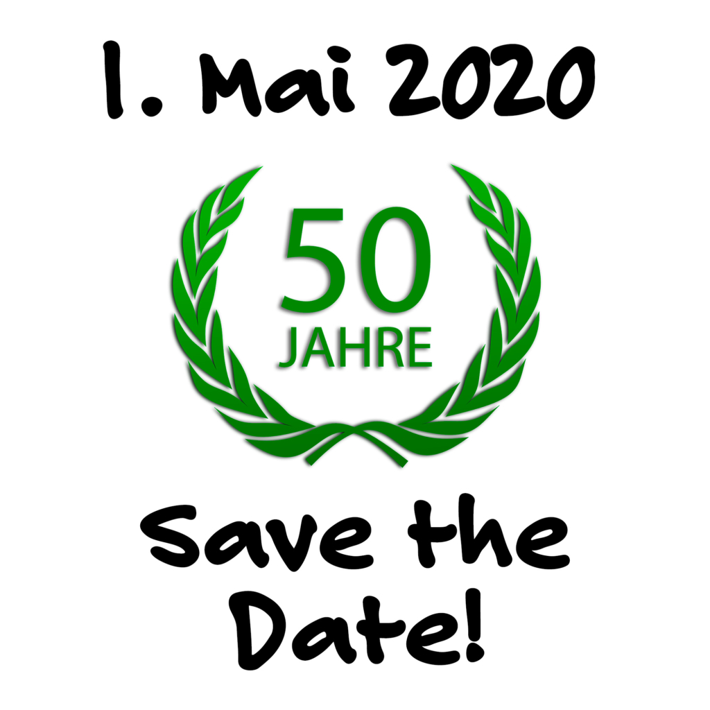 1. Mai 2020 – Save the Date!